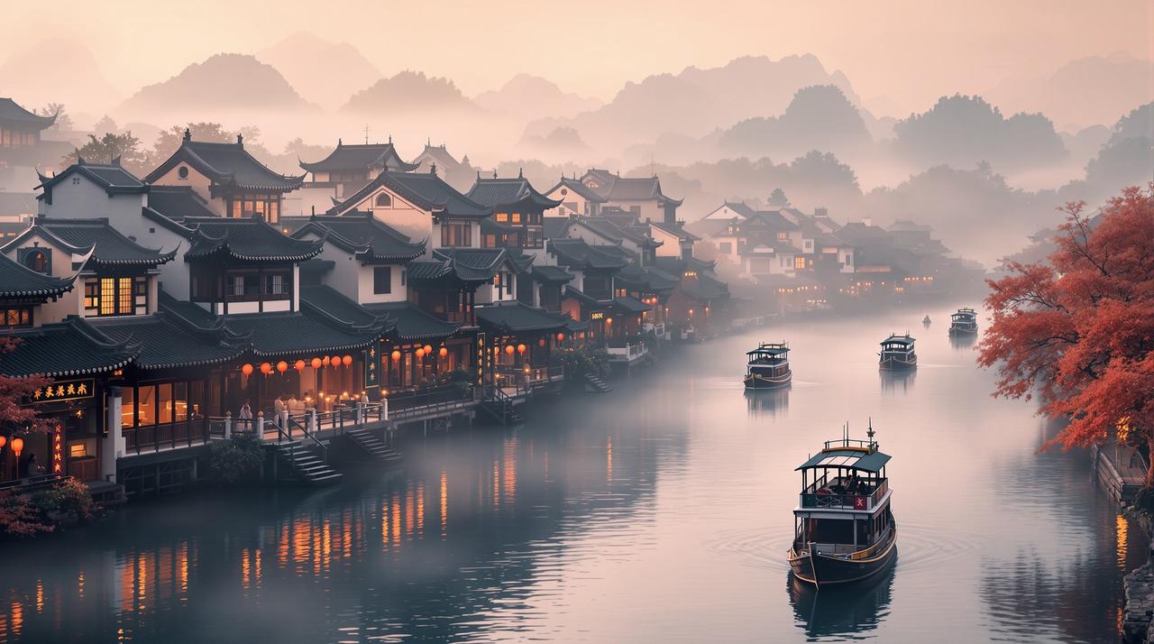江南烟雨：水墨长卷 - 大地影院影视内容封面图